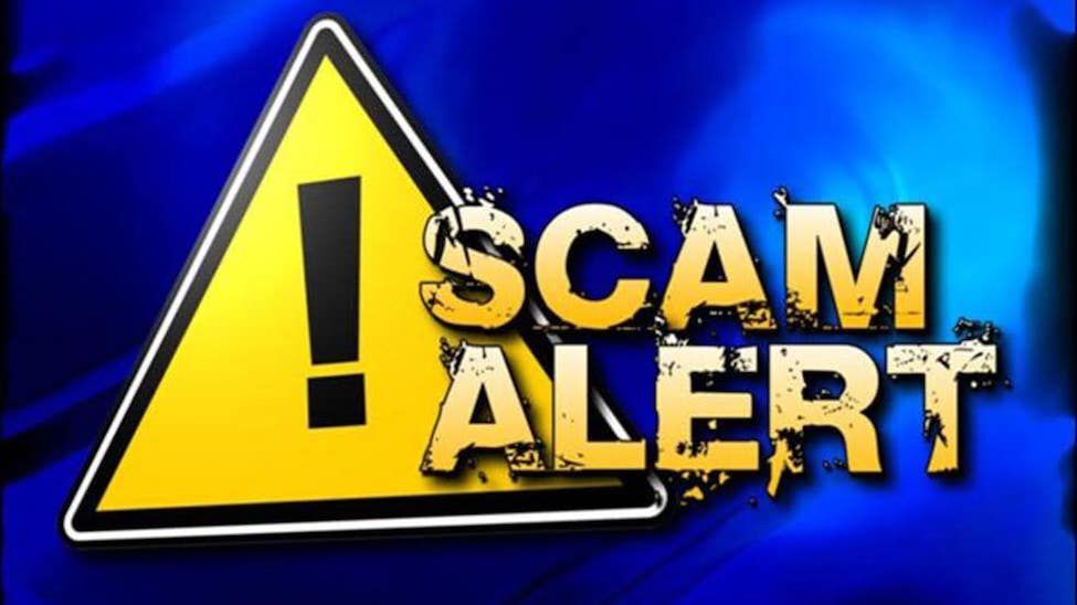 Scam alert